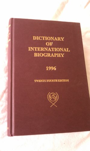 Dictionary of International Biography 95/96