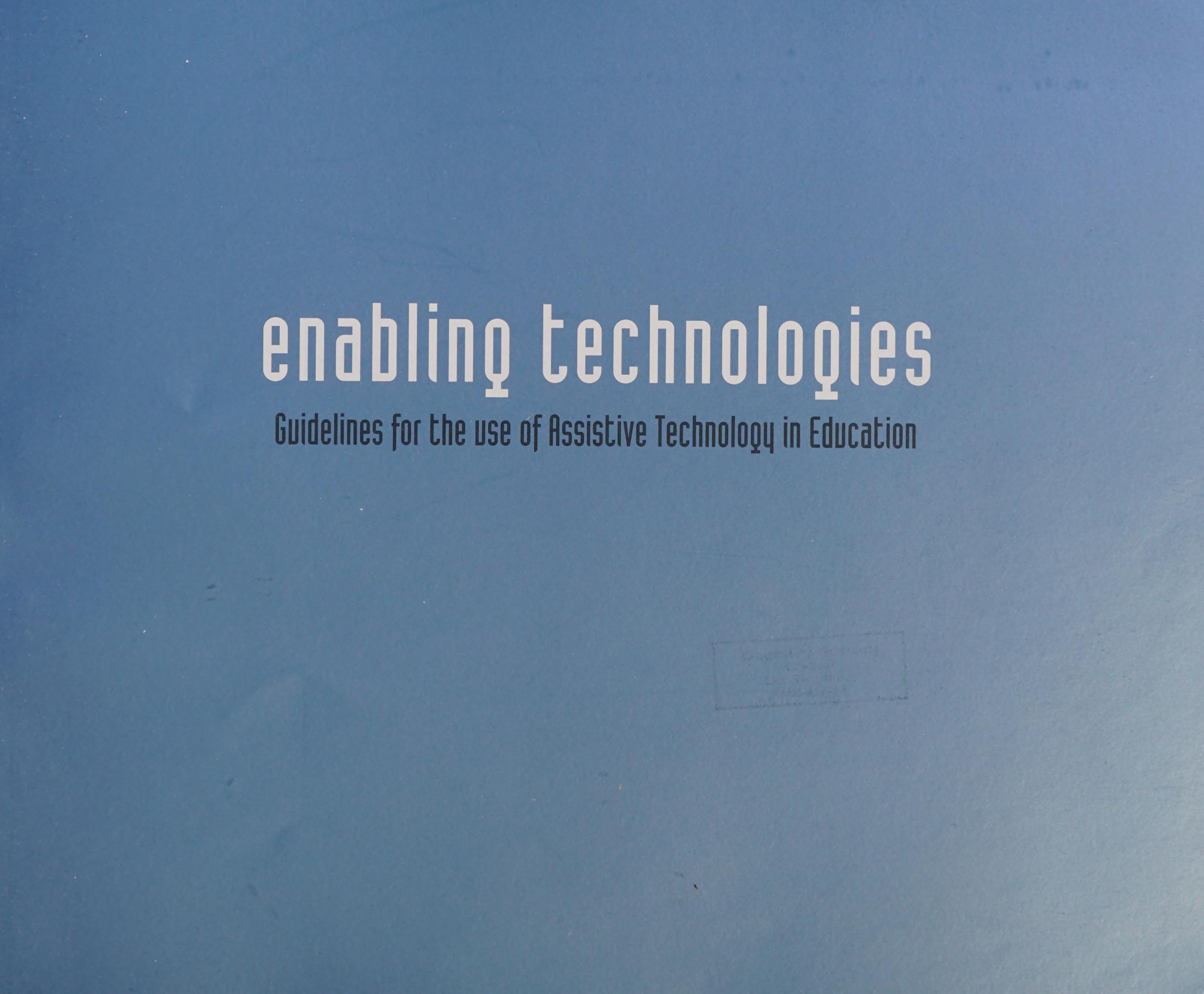 Enabling Technologies