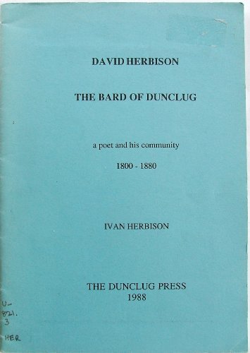 David Herbison, the Bard of Dunclug
