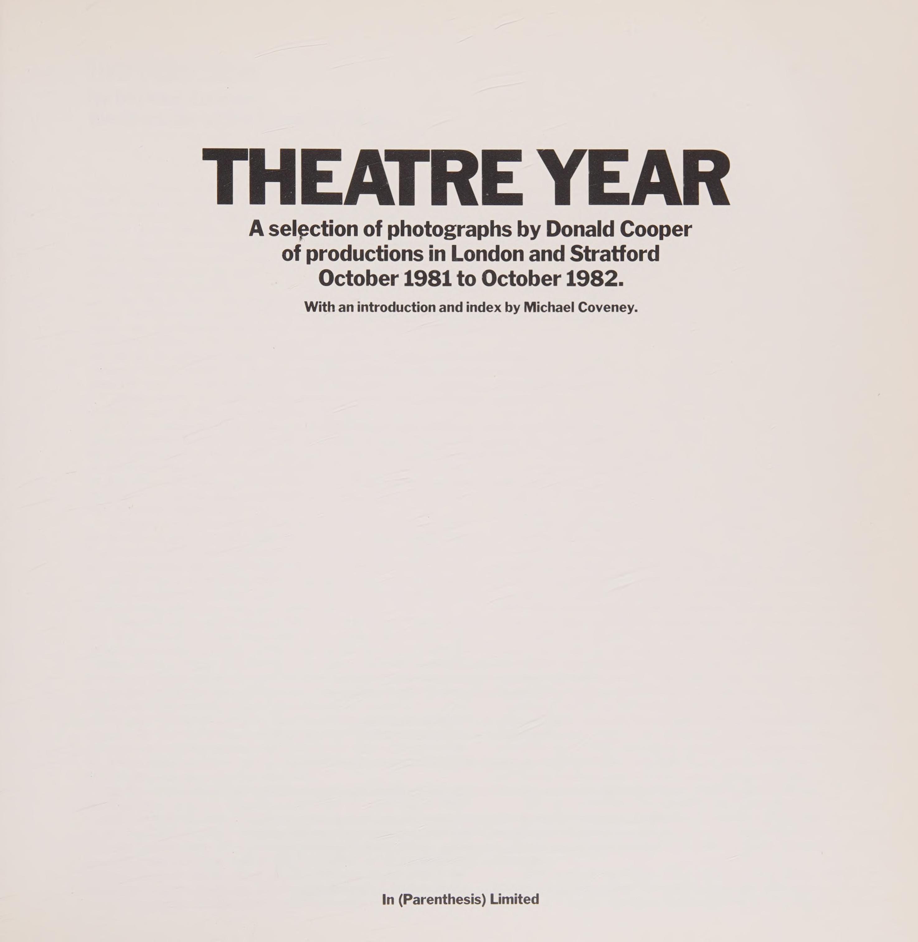 Theatre Year 1982