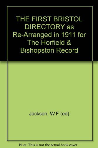 The First Bristol Directory