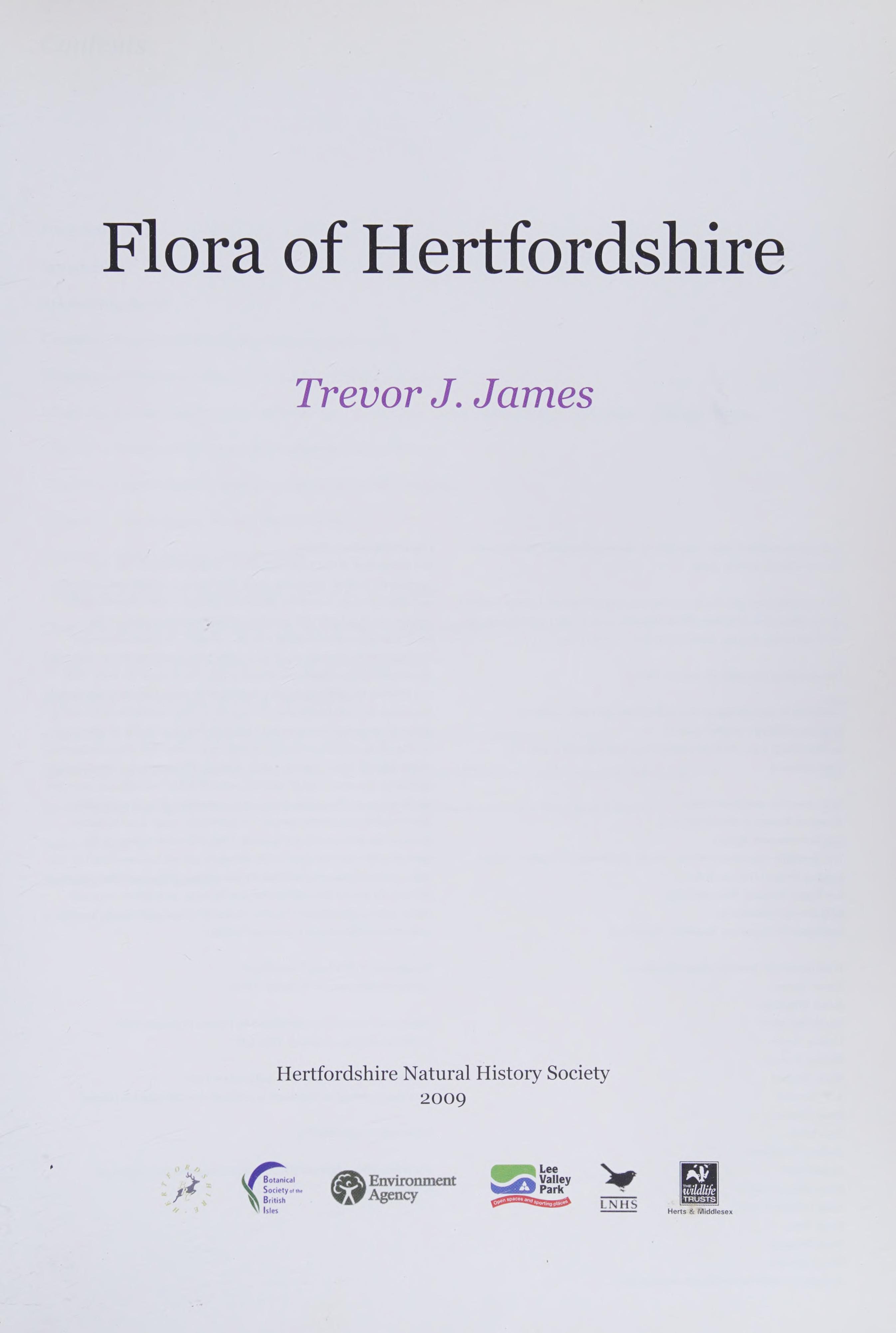 Flora Of Hertfordshire
