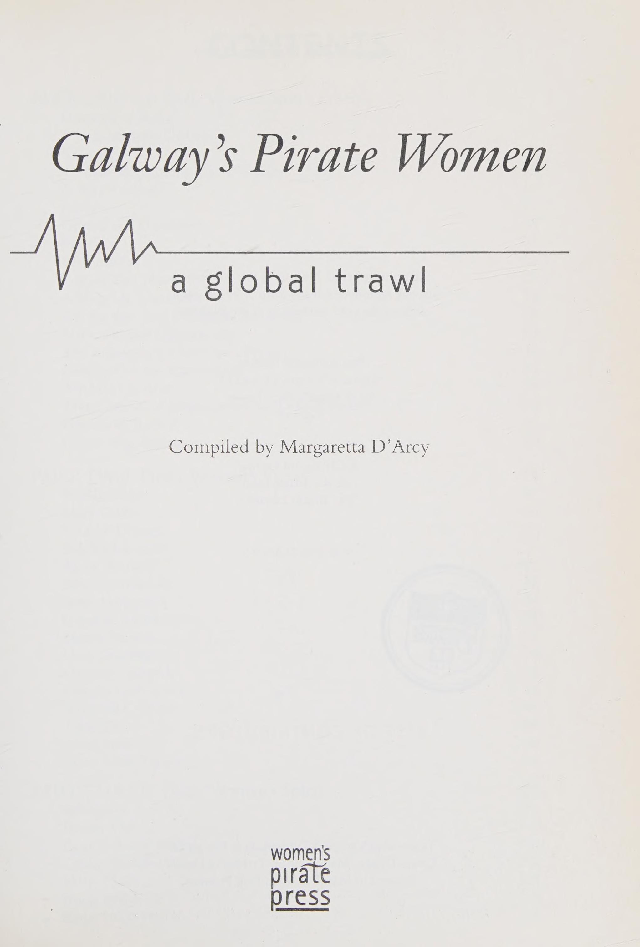 Galway'S Pirate Women: A Global Trawl