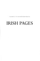 Irish Pages: A Journal Of Contemporary Writing: Inaugural Issue: Belfast In Europe (V. 1, No. 1) (English And Irish Edition)