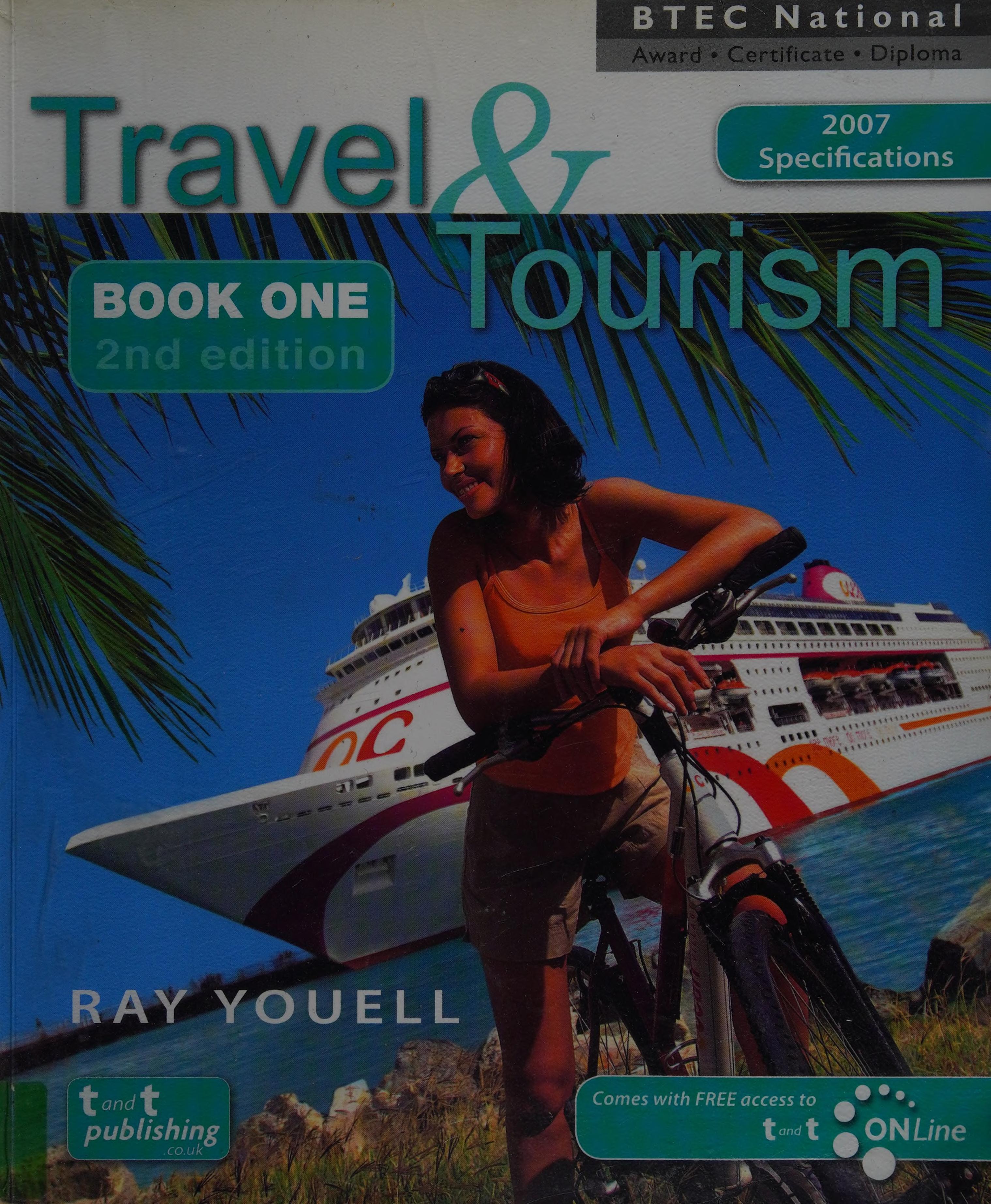 Travel and tourism for BTEC national award certificate diploma