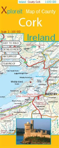 Xploreit Maps Of County Cork, (Ireland) 1:100K