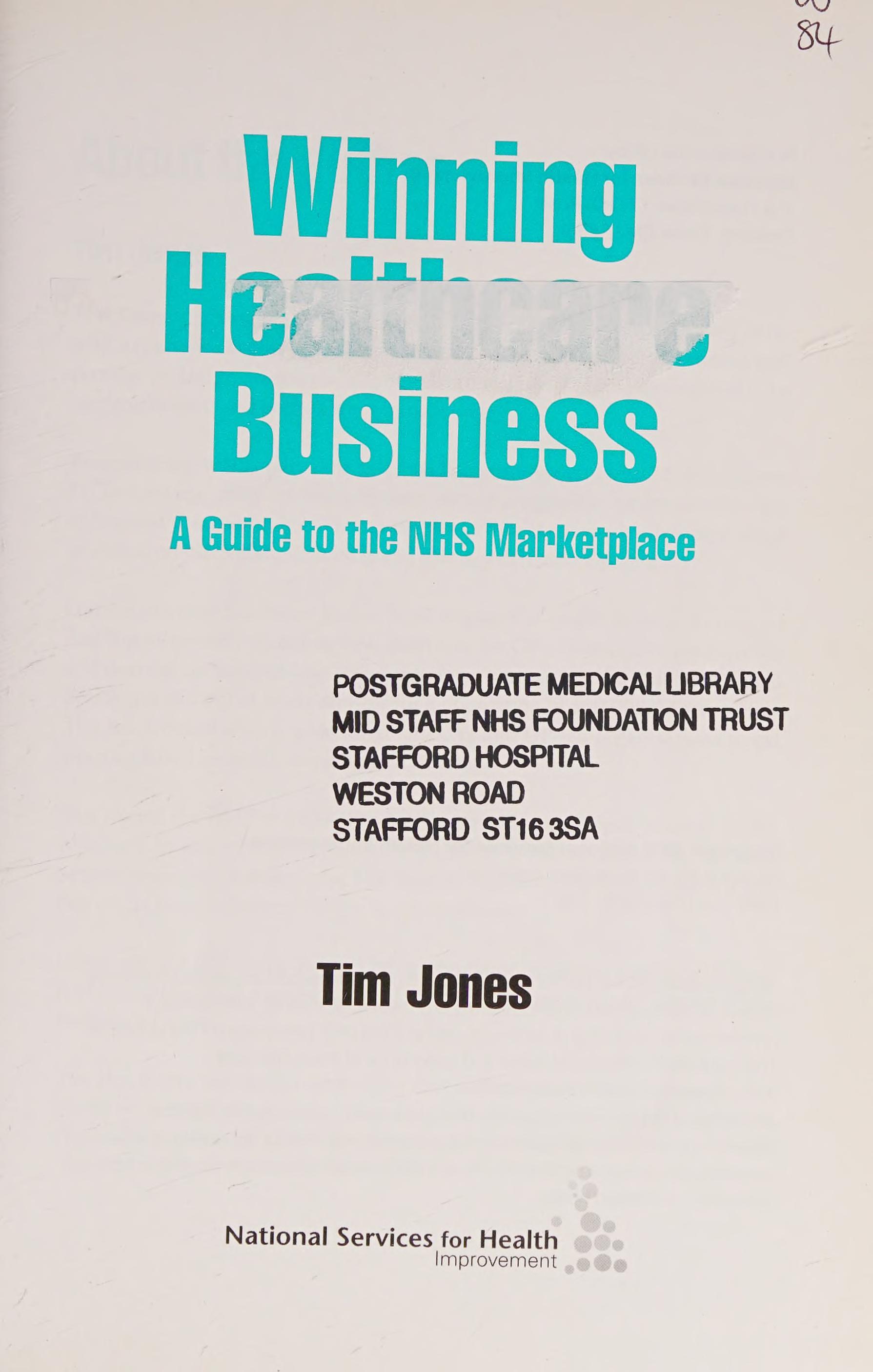 Winning Healthcare Business