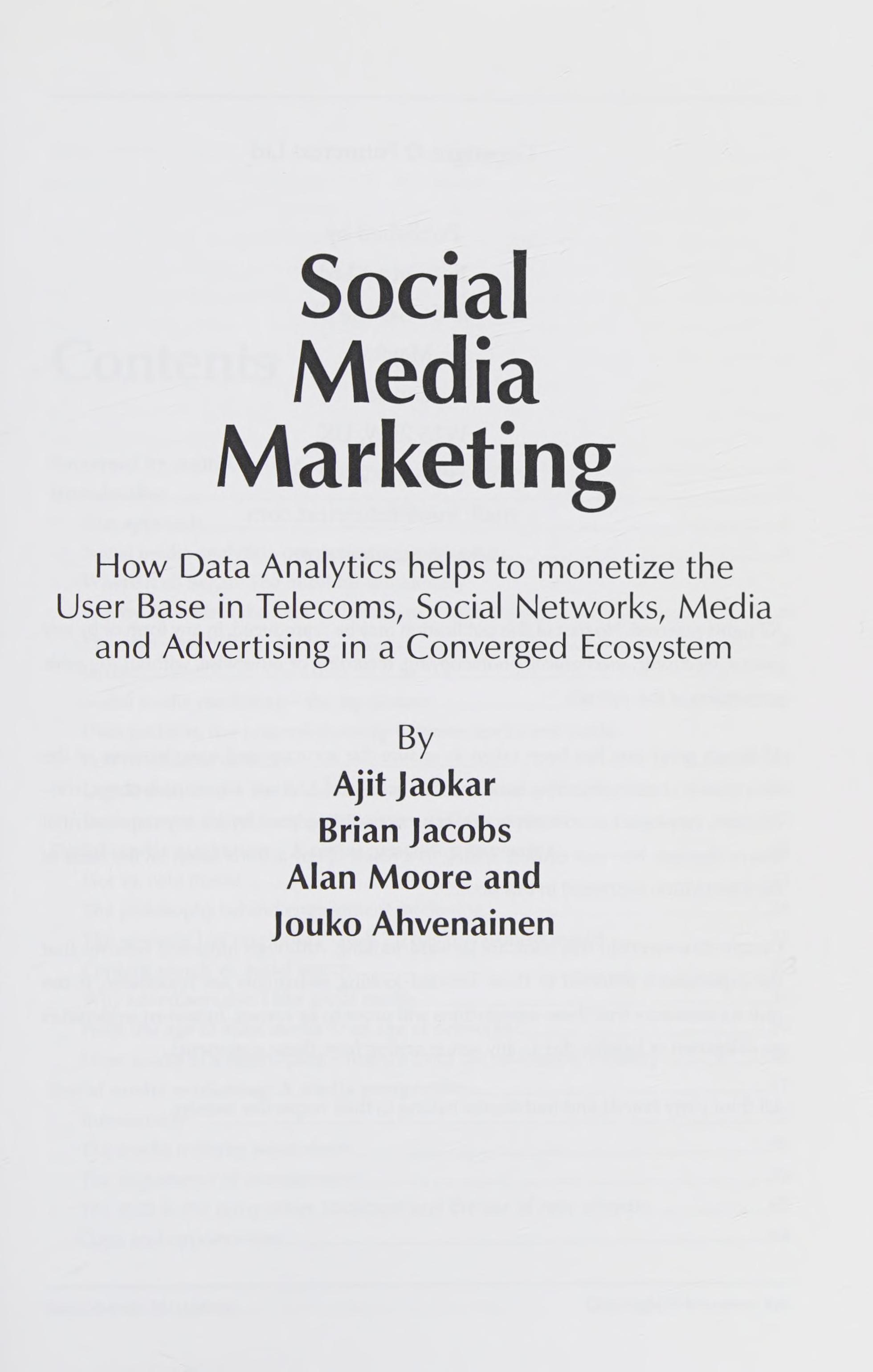 Social Media Marketing