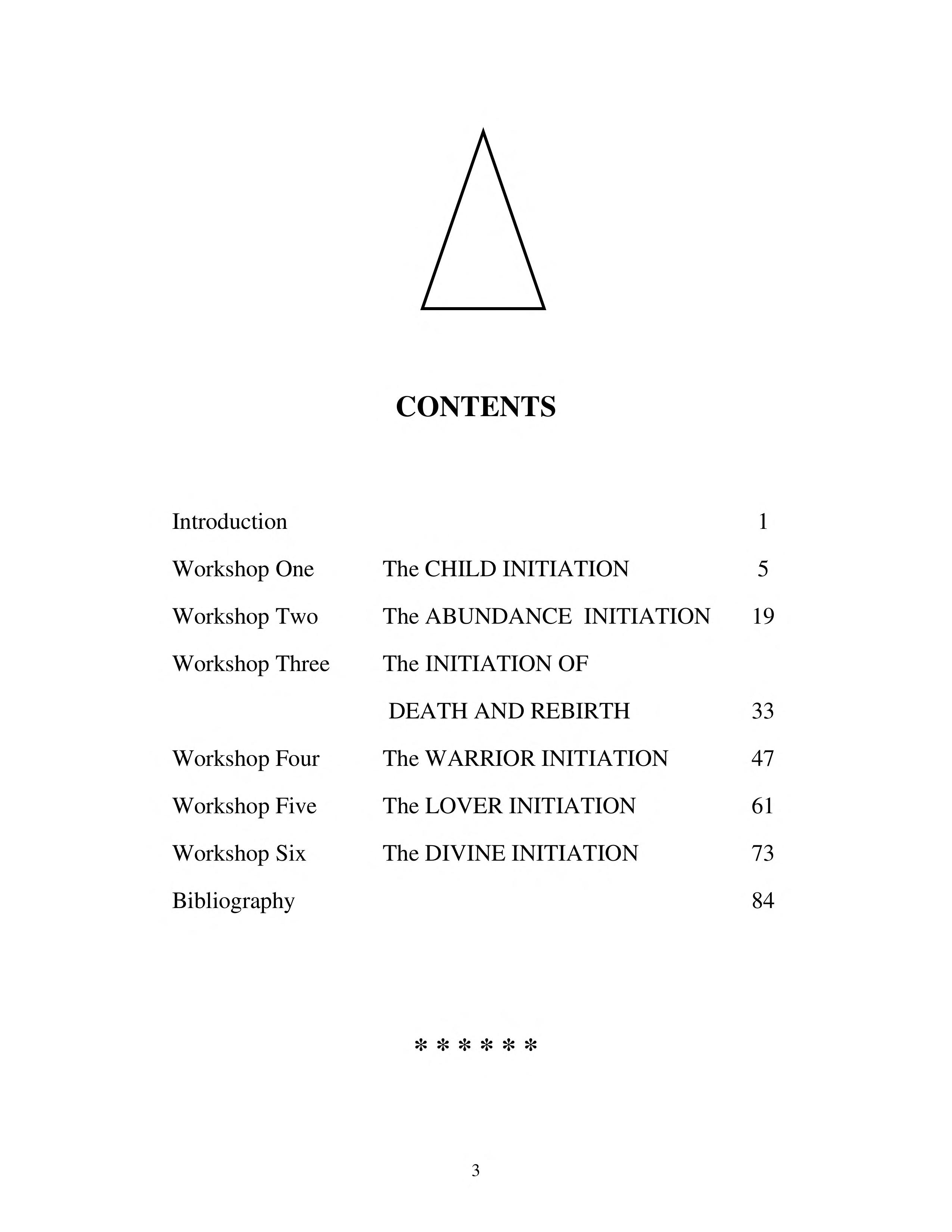 Six Initiations