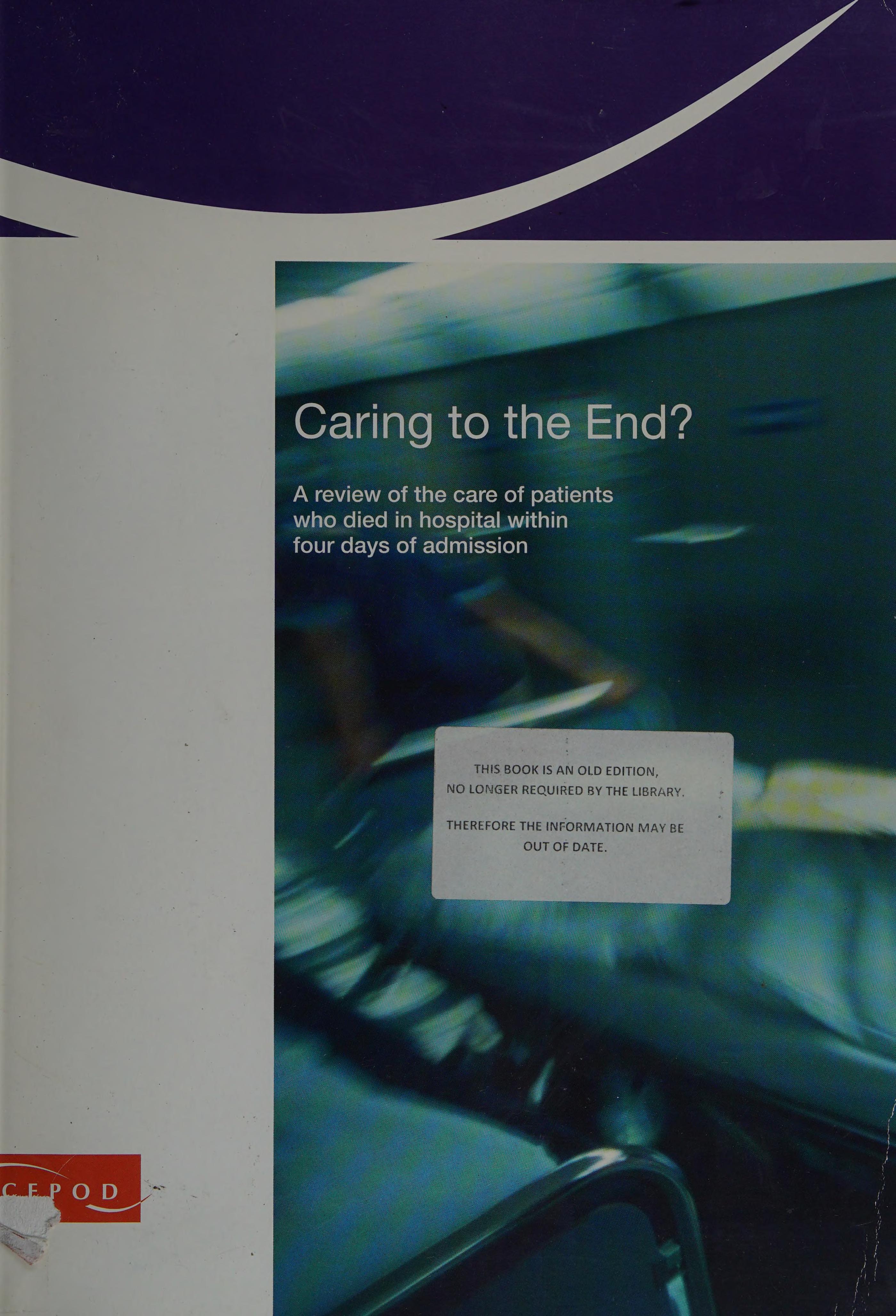 Caring To The End?