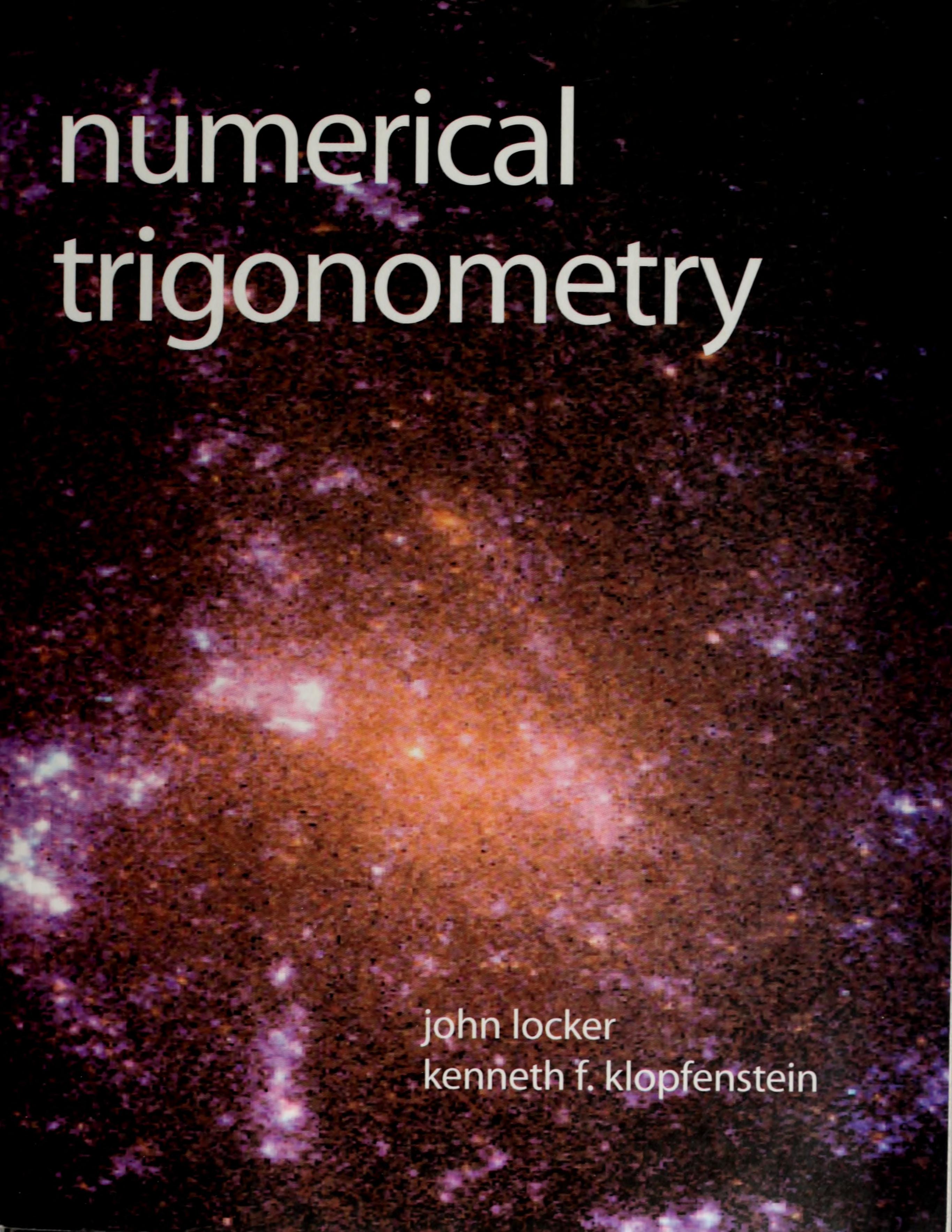 Numerical Trigonometry