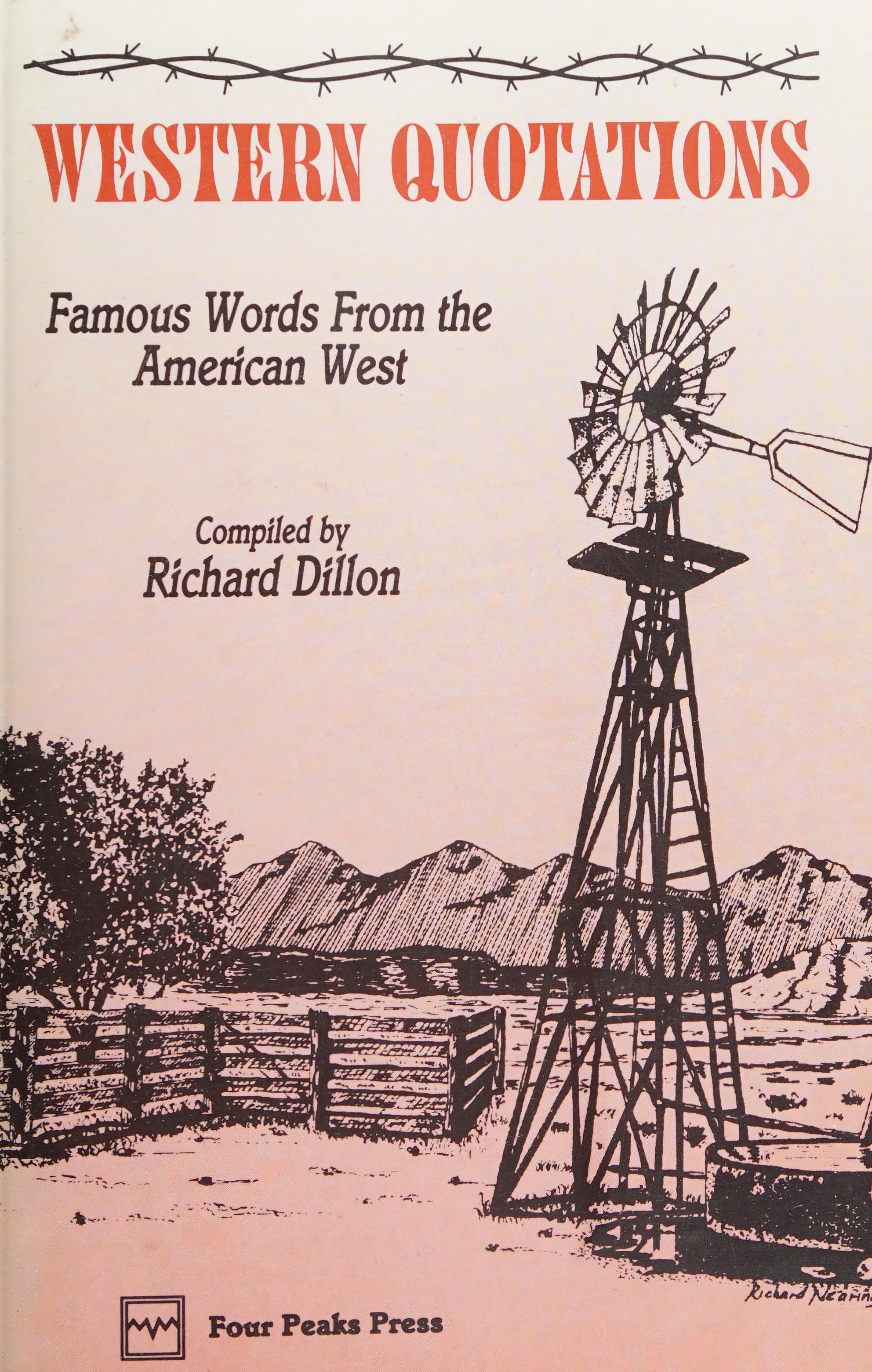 Western Quotations: Famous Words From The American West