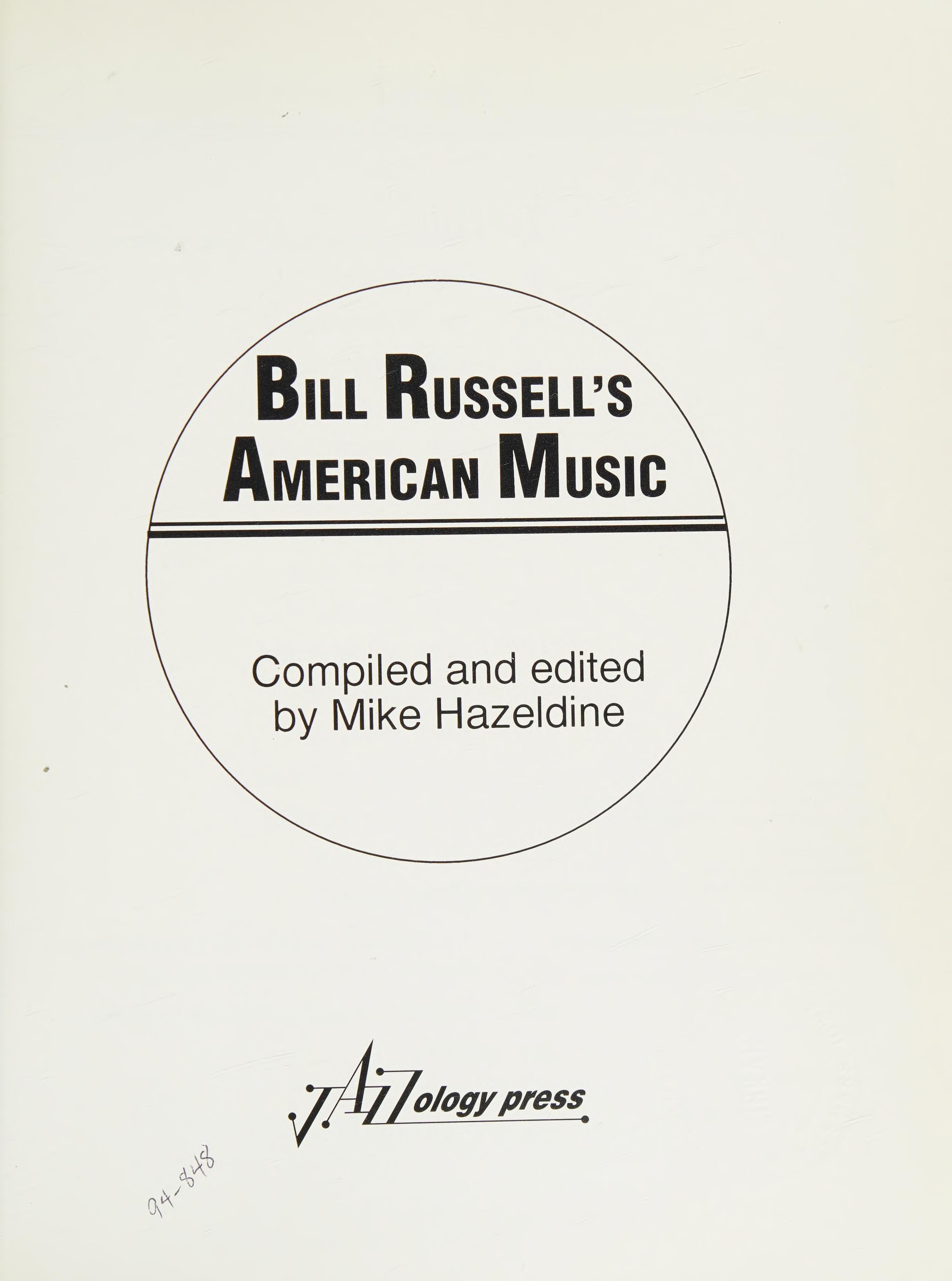 Bill Russell'S American Music