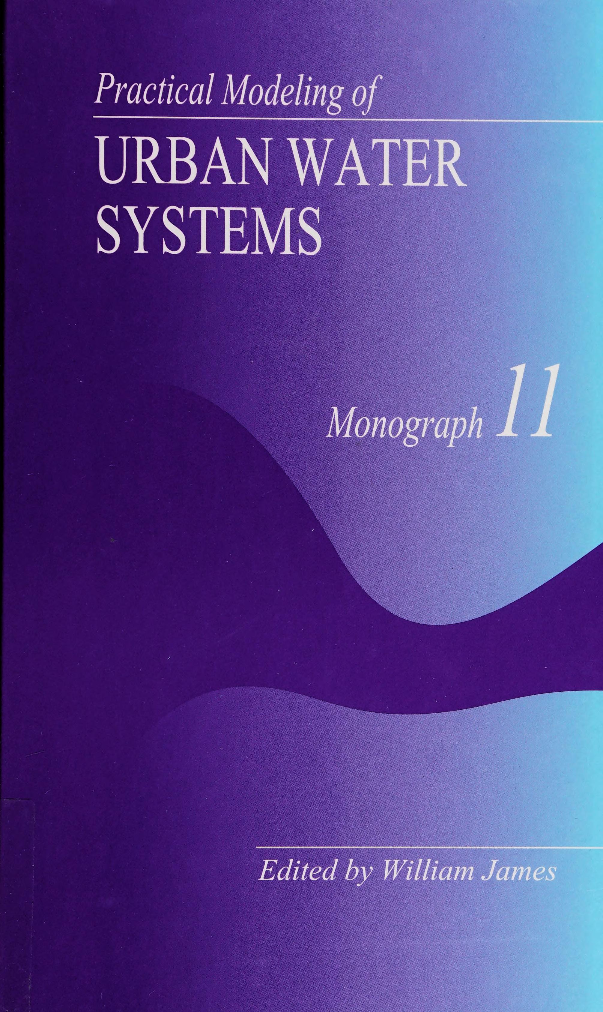 Practical Modeling of Urban Water Systems