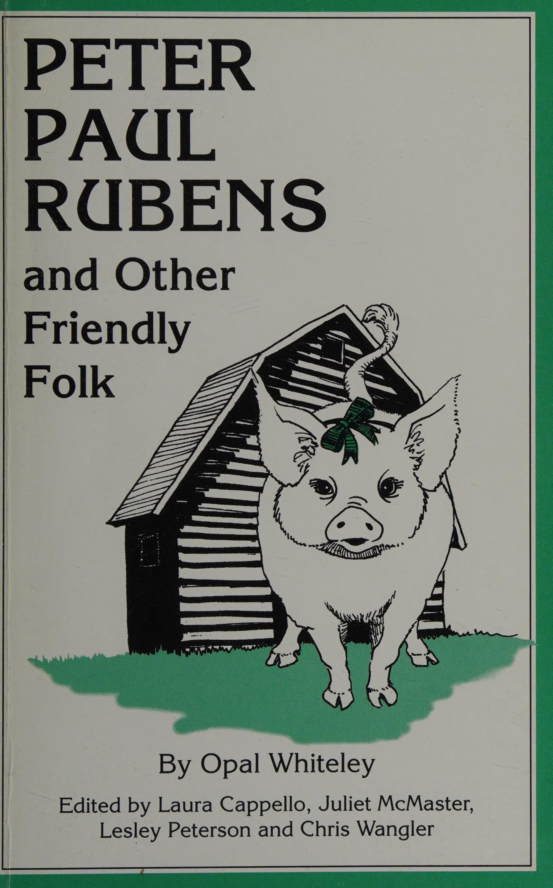Peter Paul Rubens and Other Friendly Folk