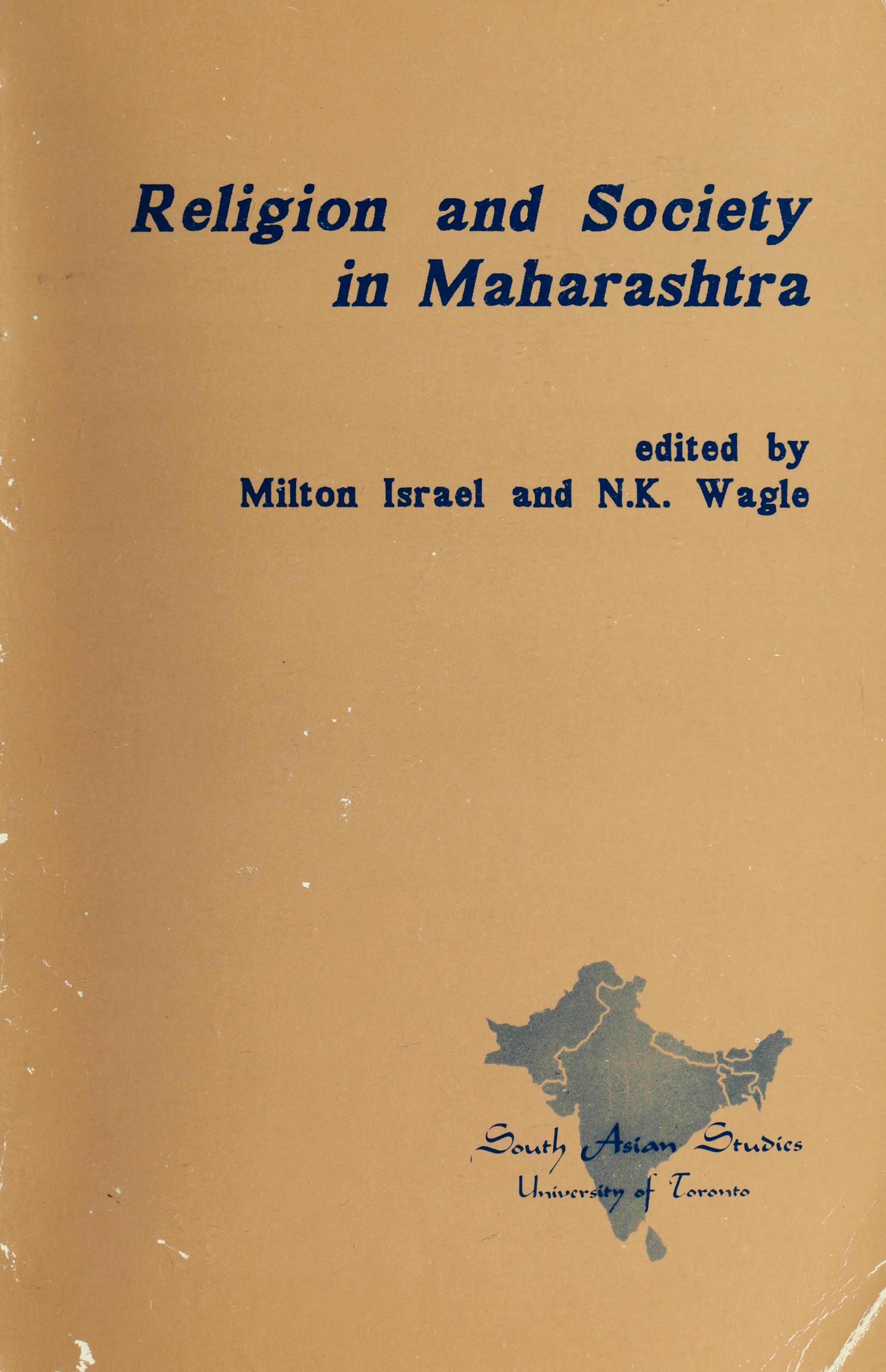 Religion And Society In Maharashtra