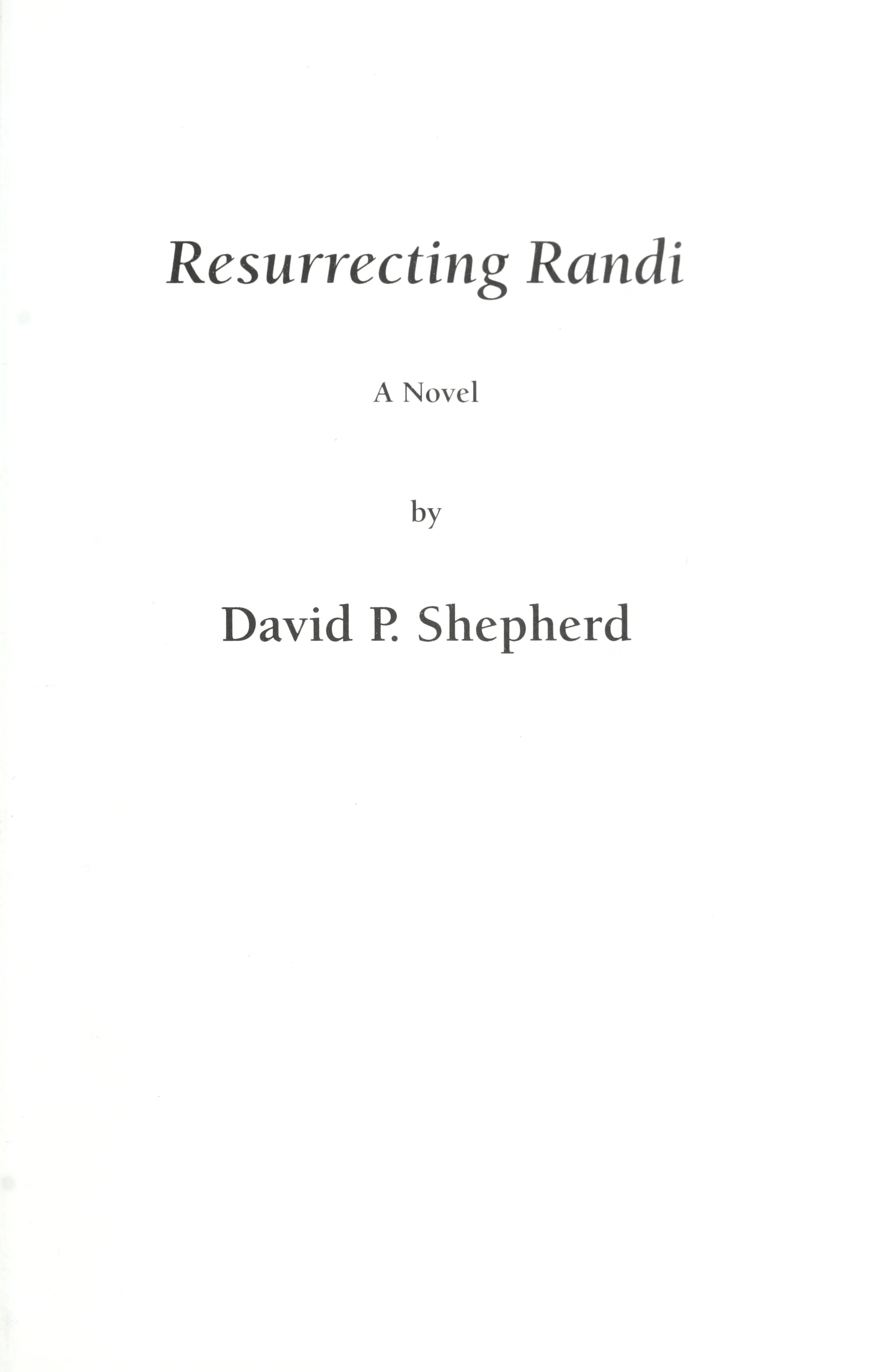 Resurrecting Randi