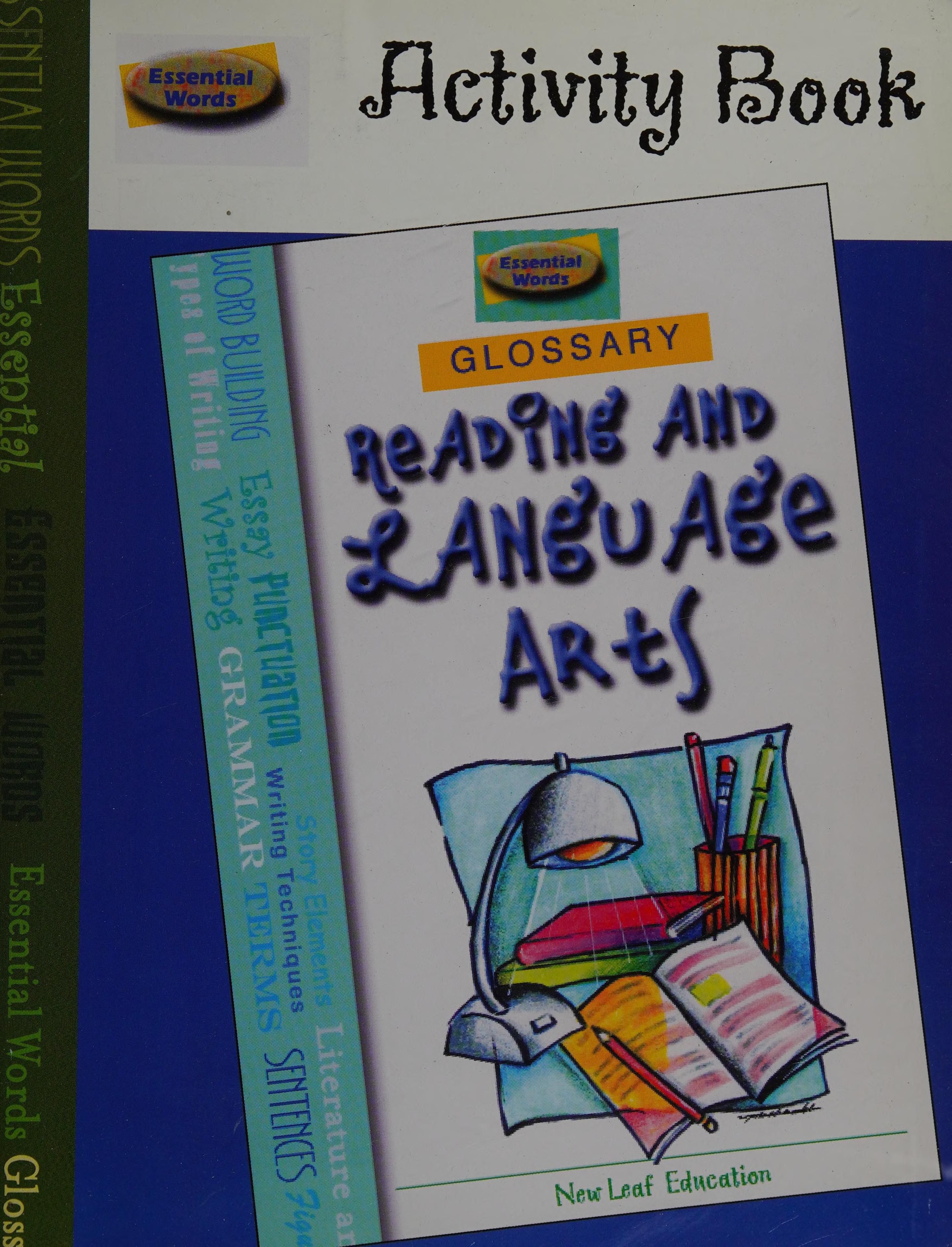 Essential Words Reading and Language Arts Glossary