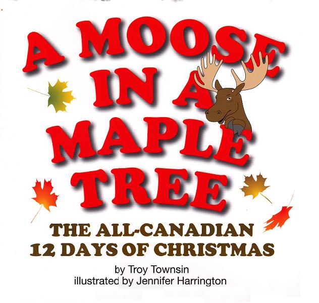 Moose In A Maple Tree