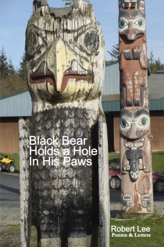 Black Bear Holds a Hole in His Paws