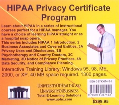 Hipaa Privacy Certificate Program