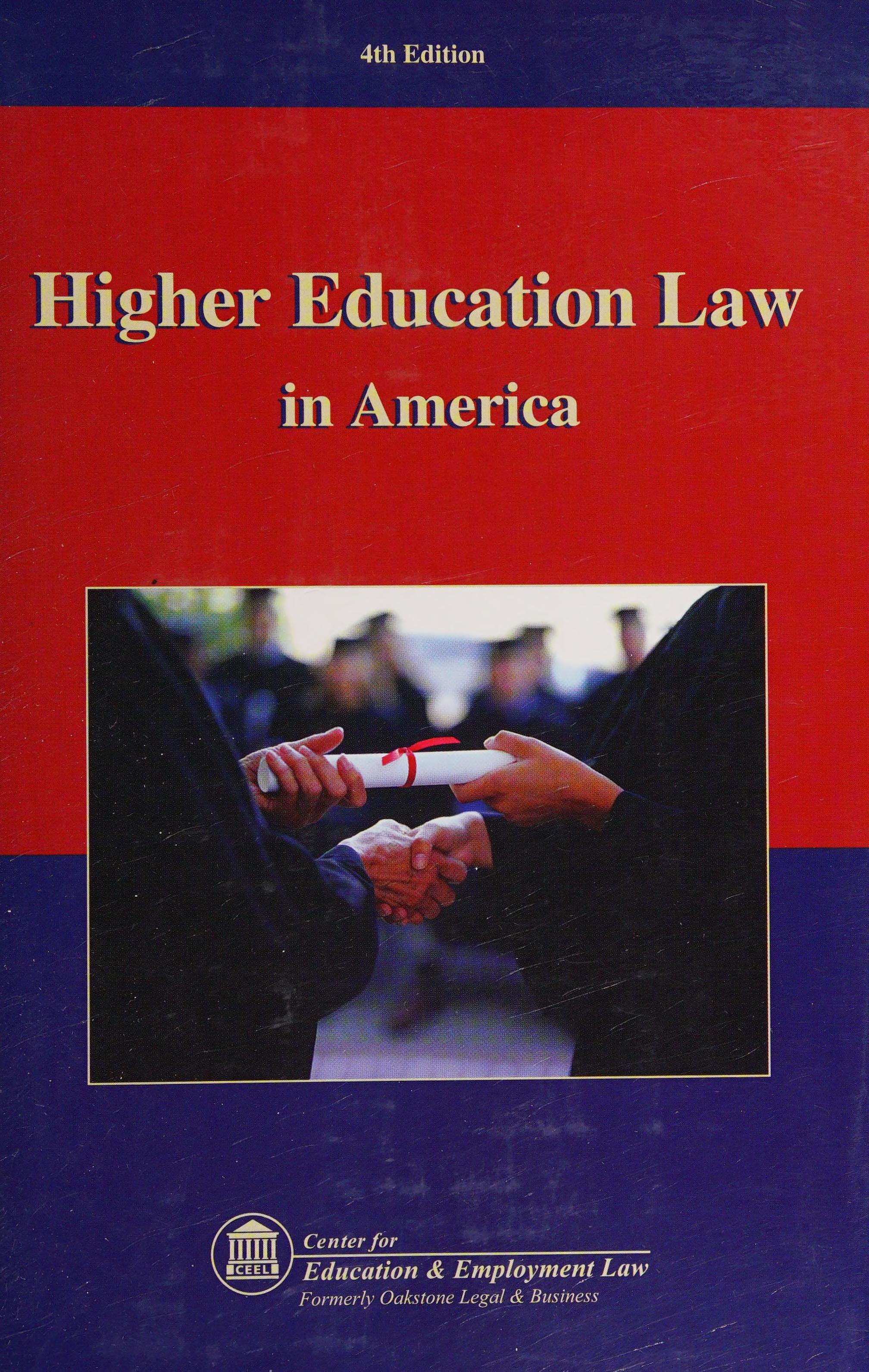 Higher Education Law in America