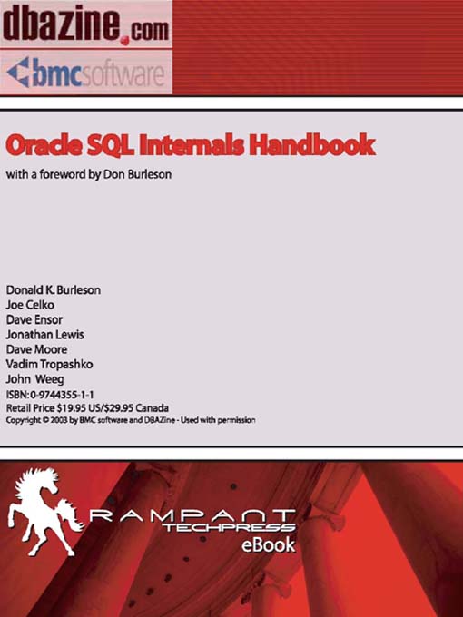 Oracle Sql Internals Handbook