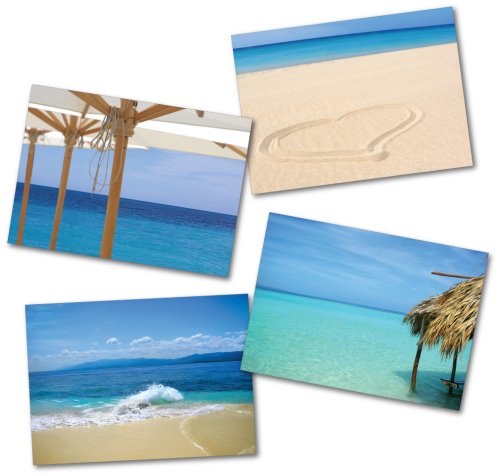 Boxed All Occasion Greeting Card Set - Paradise Island (8)