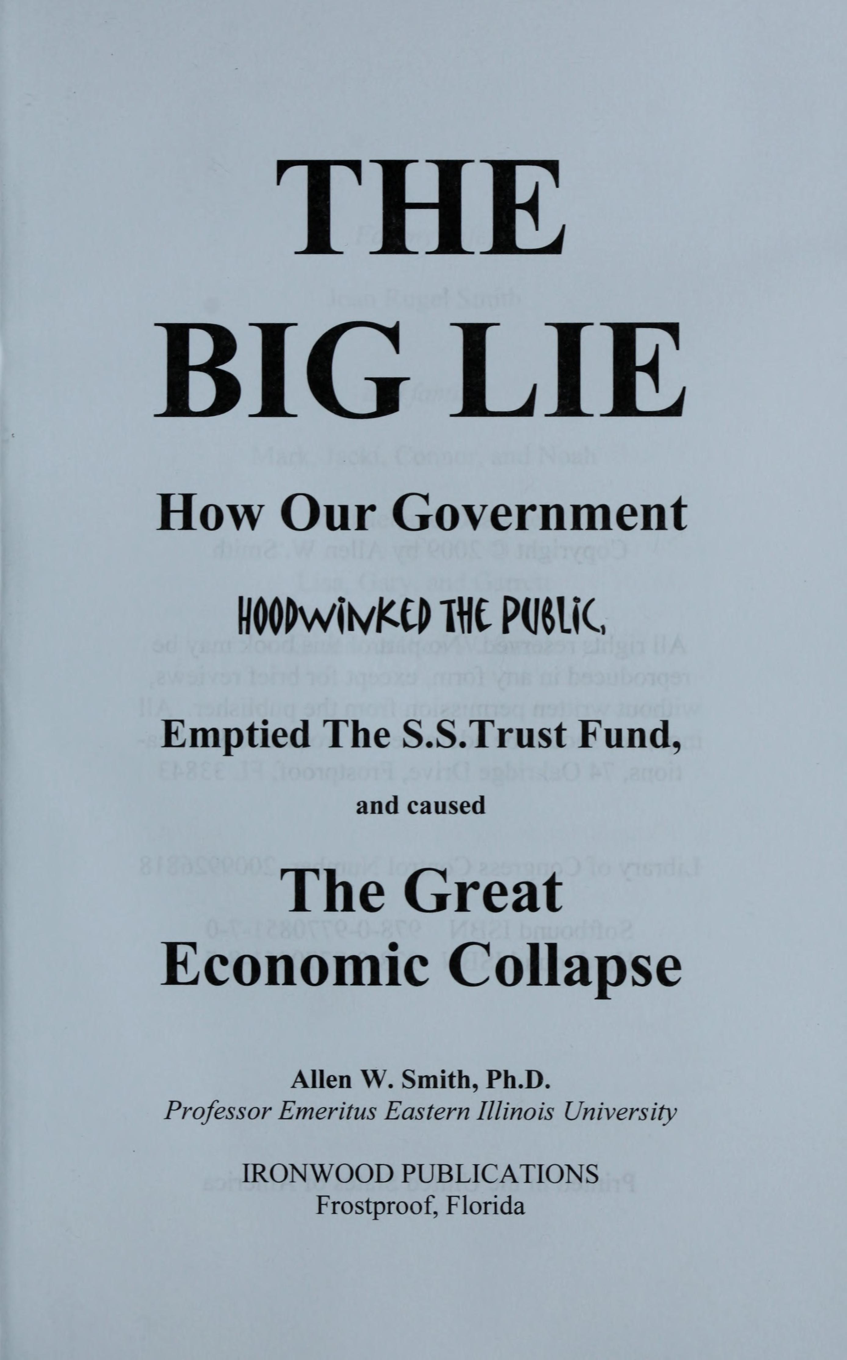 The Big Lie