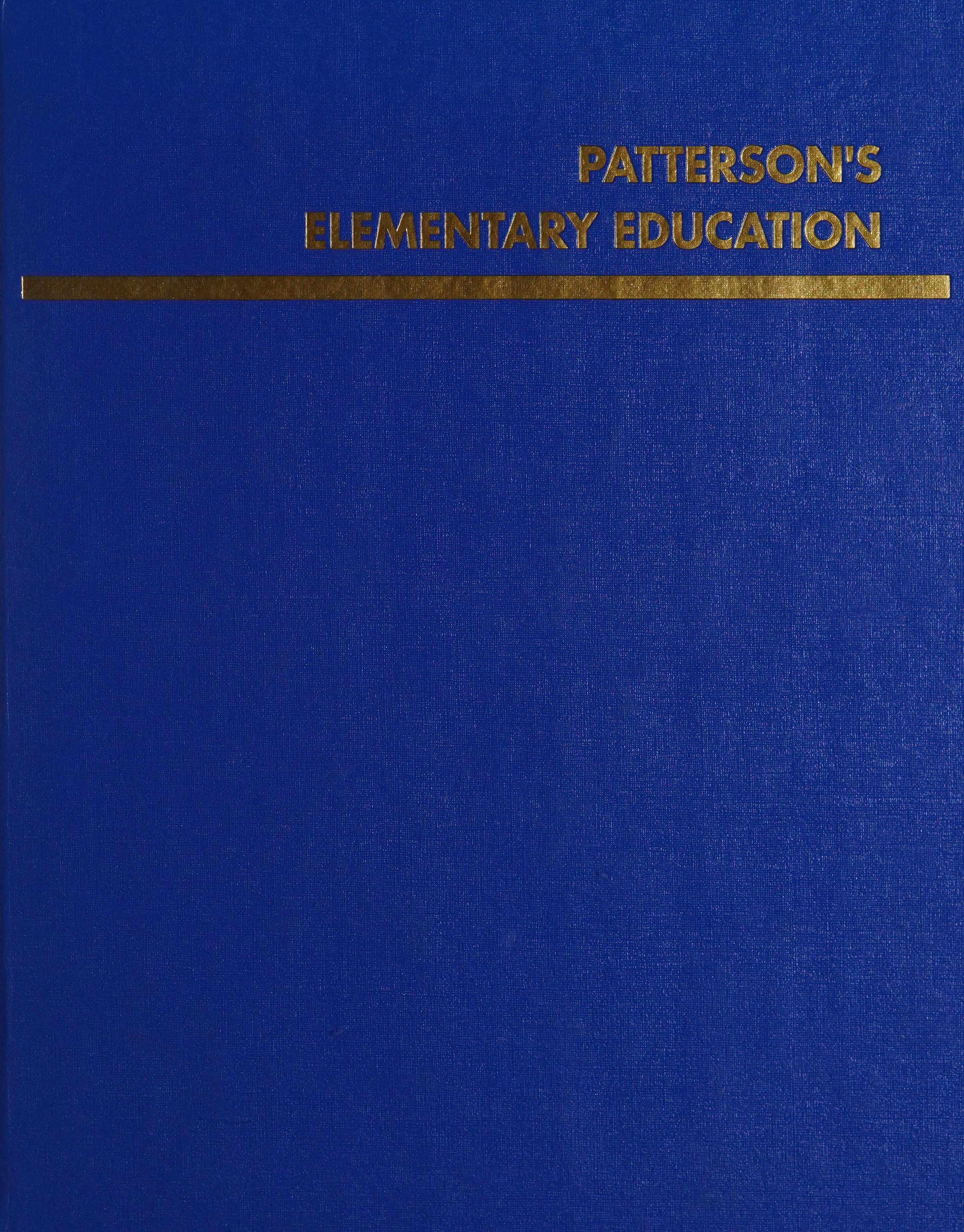 Patterson'S Elementary Education 2008