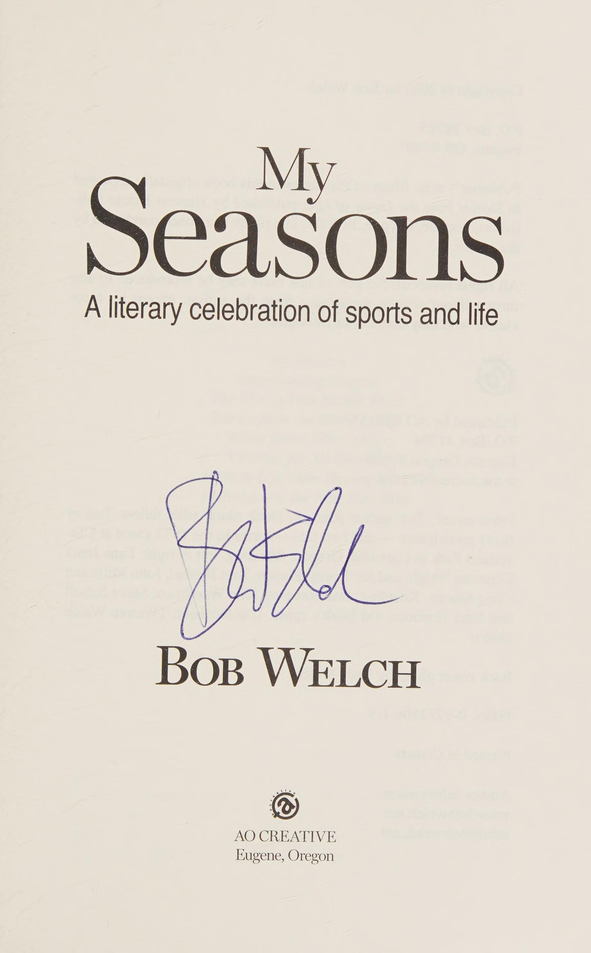 My seasons