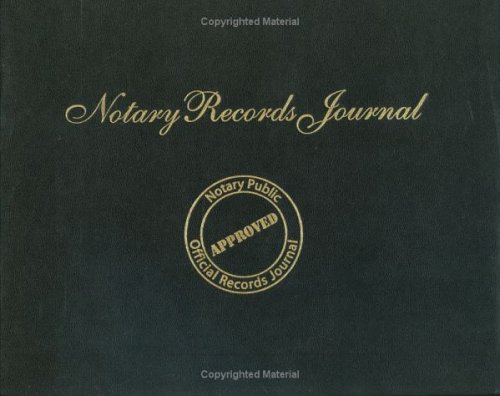 Notary Records Journal