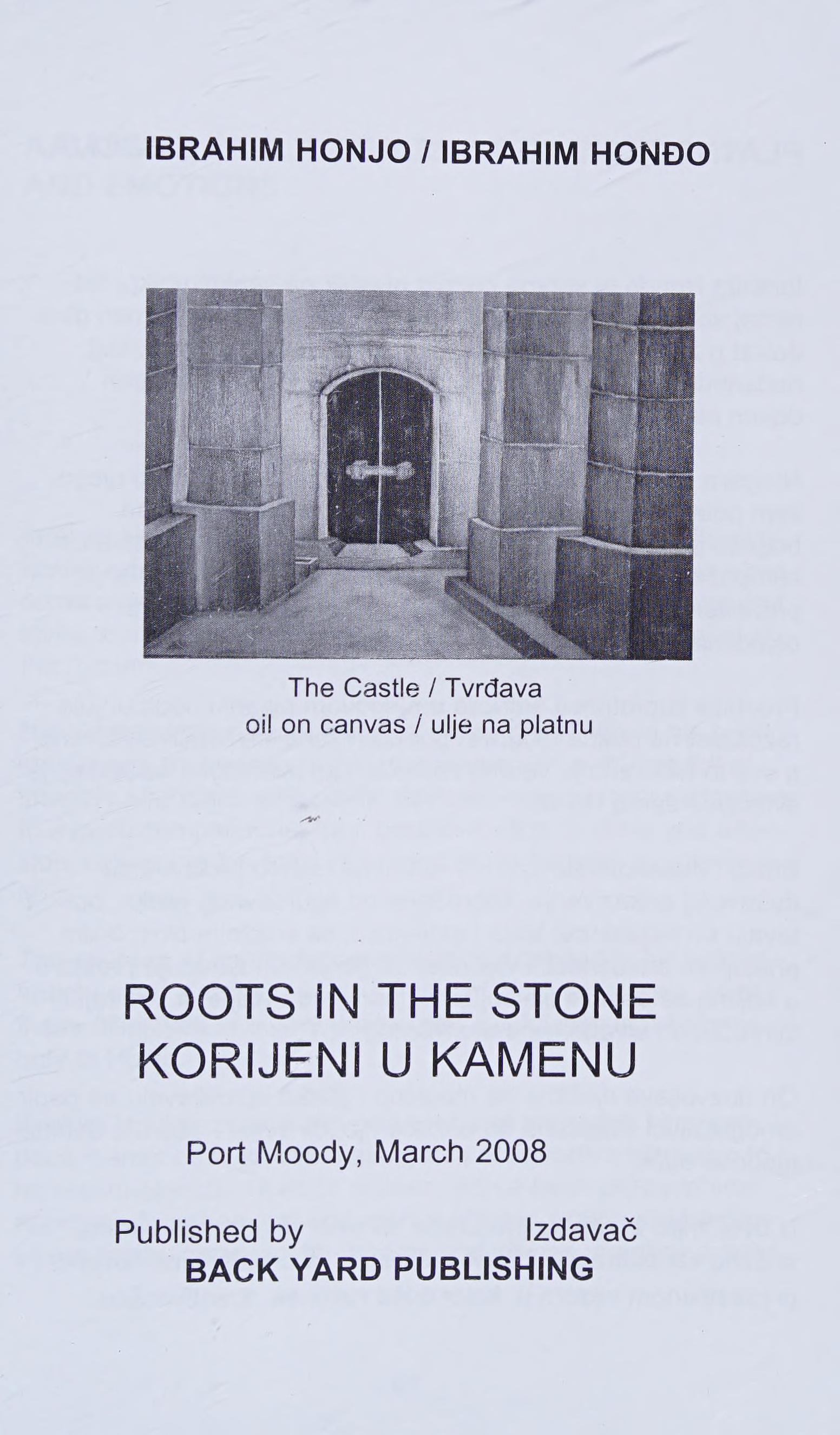 Roots in the Stone/Korijeni U Kamenu
