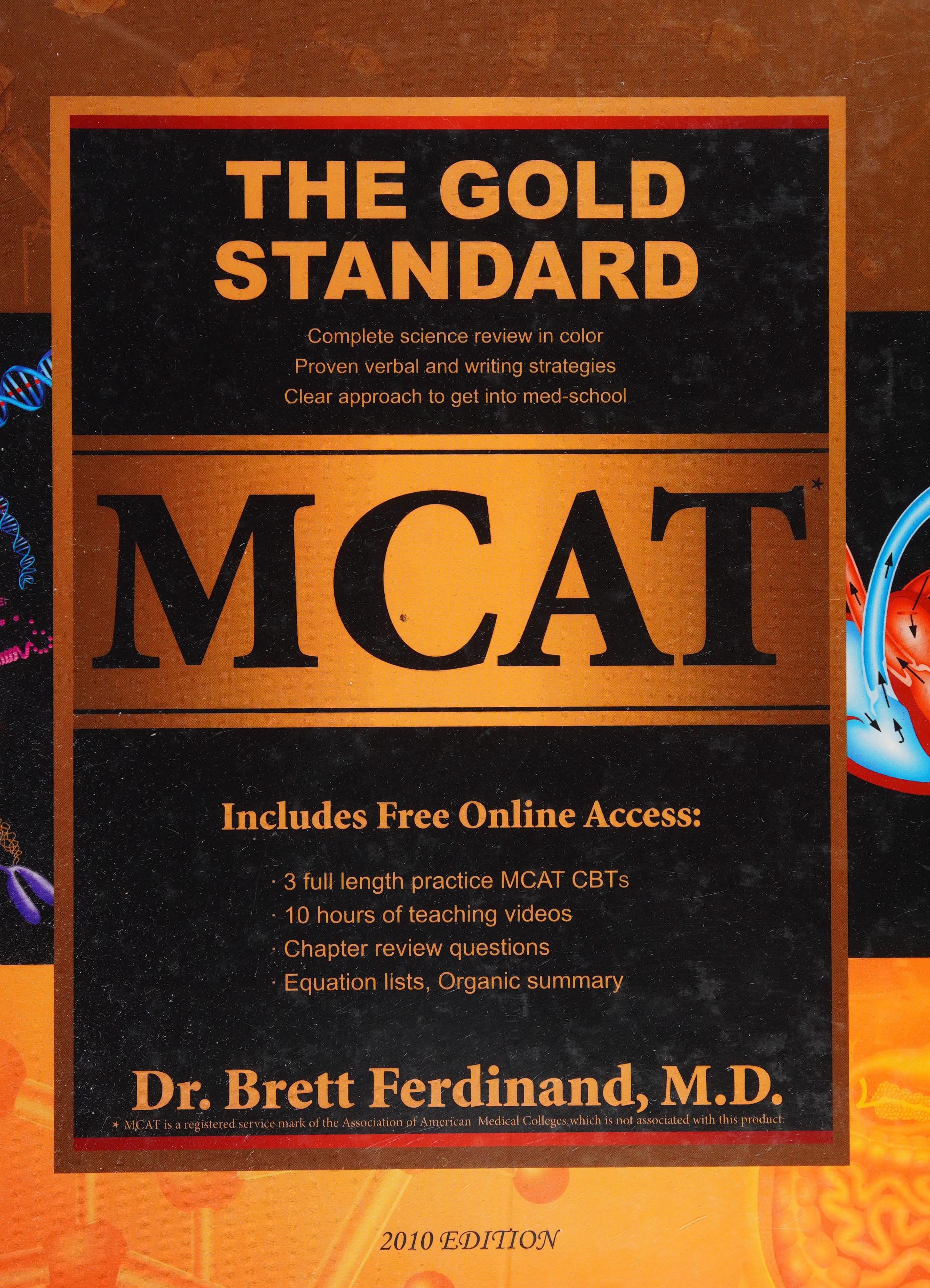 Gold Standard MCAT With Online Practice MCAT Tests (2012-2013 Edition)