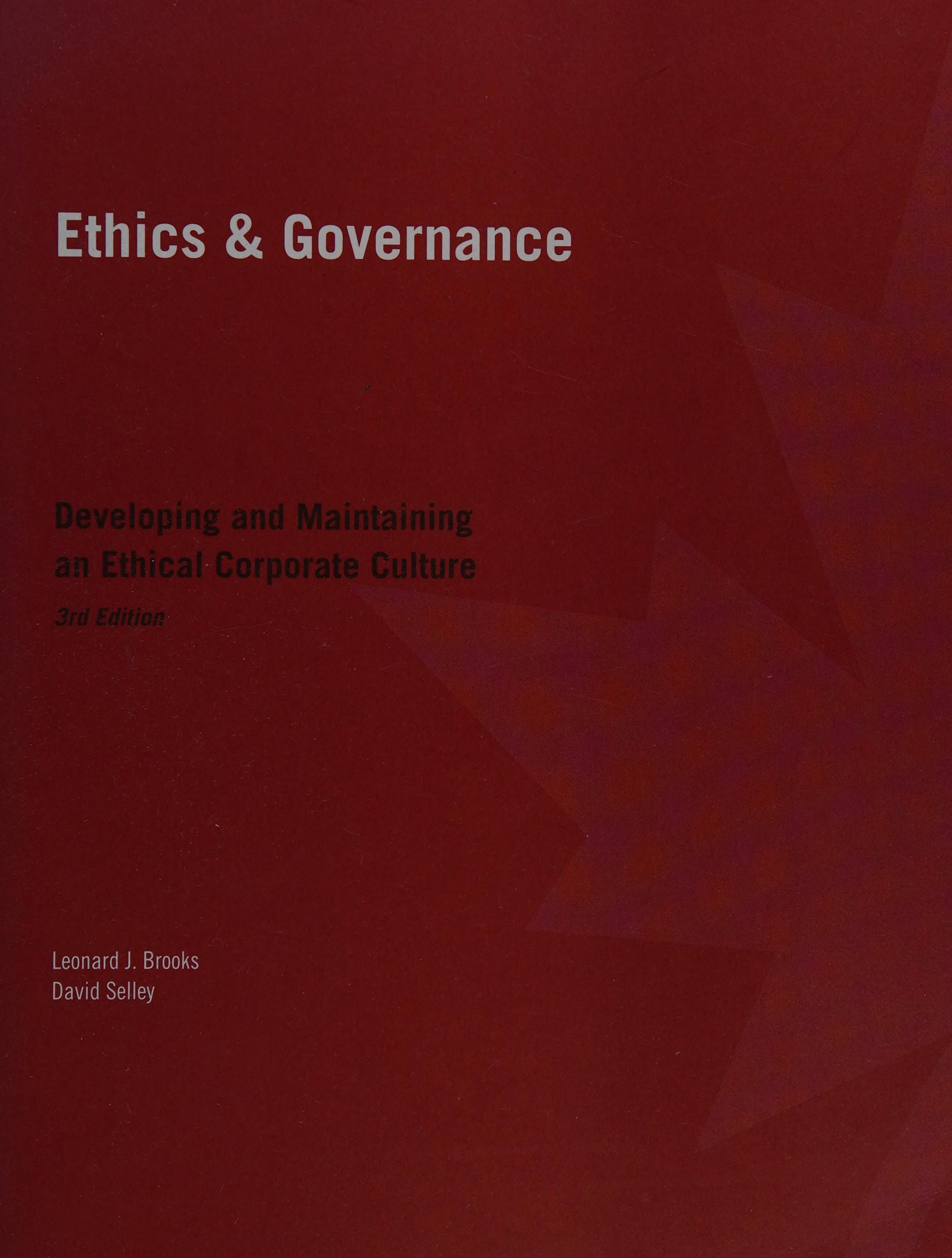 Ethics governance