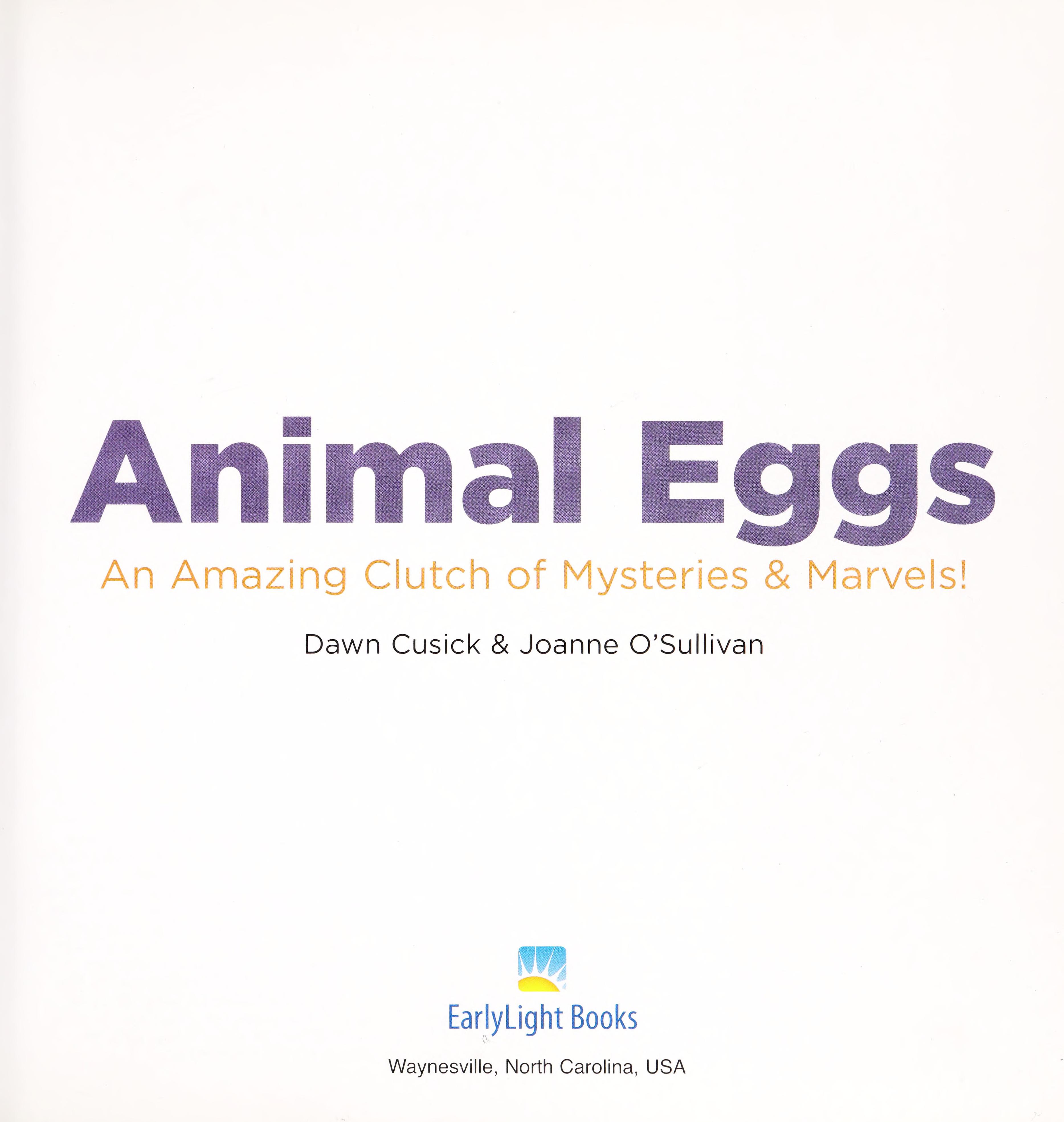 Animal Eggs