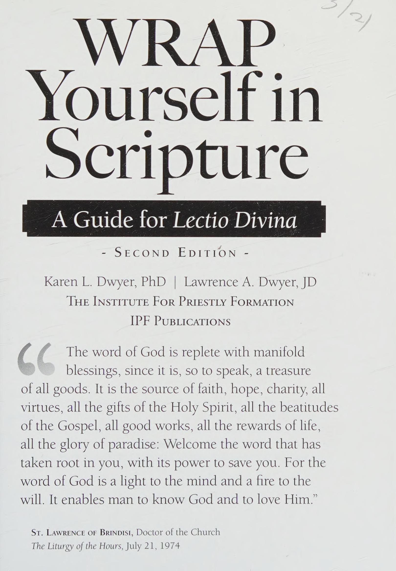Wrap Yourself in Scripture