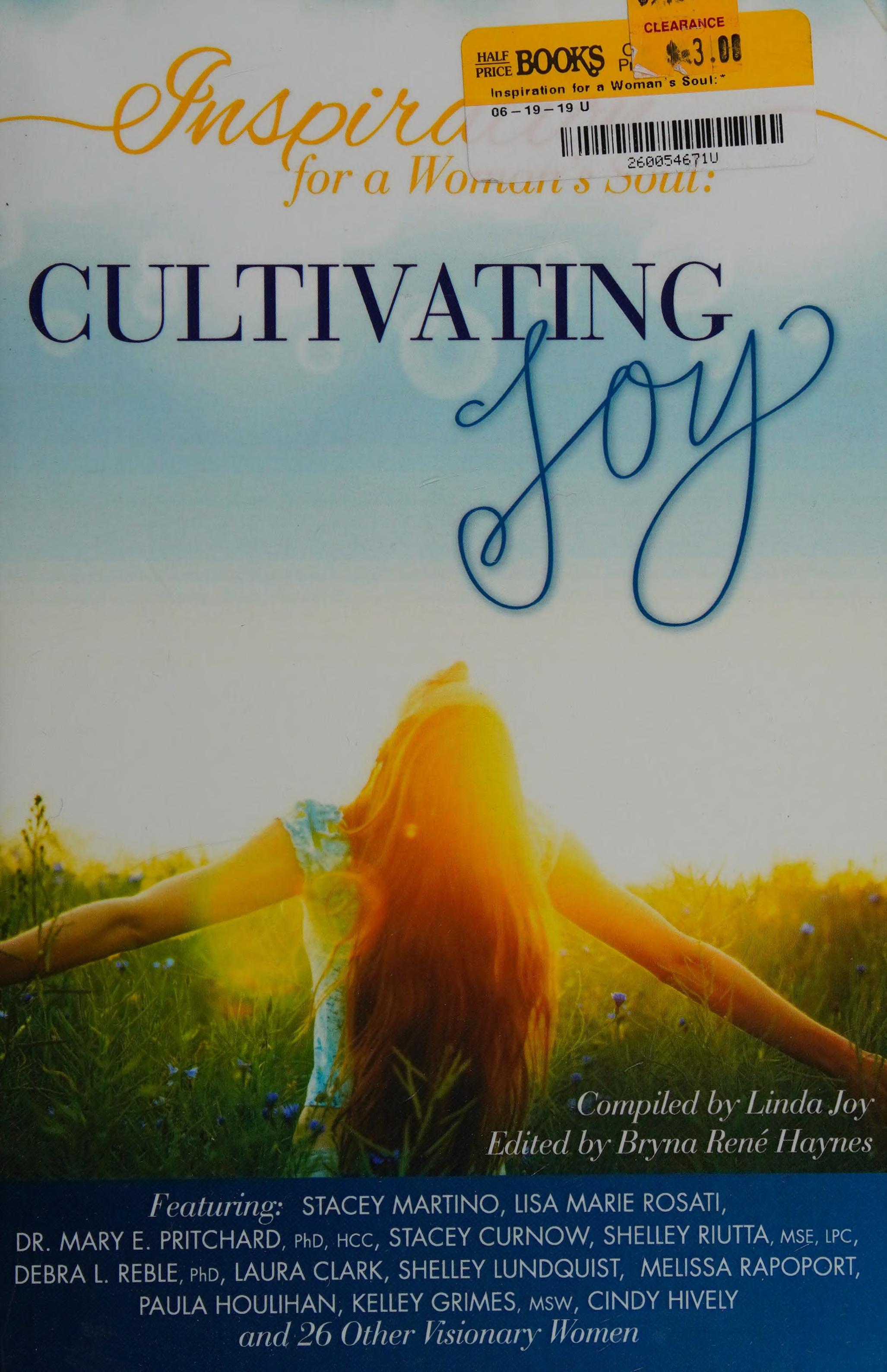 Inspiration For A Woman'S Soul: Cultivating Joy