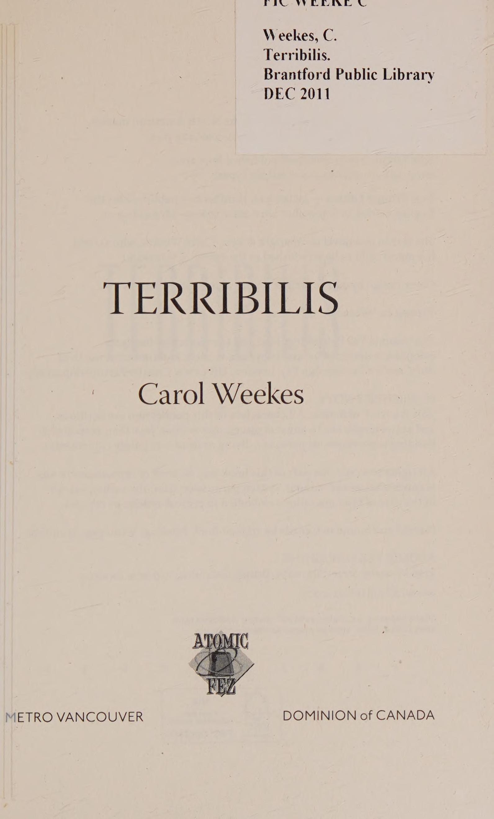 Terribilis