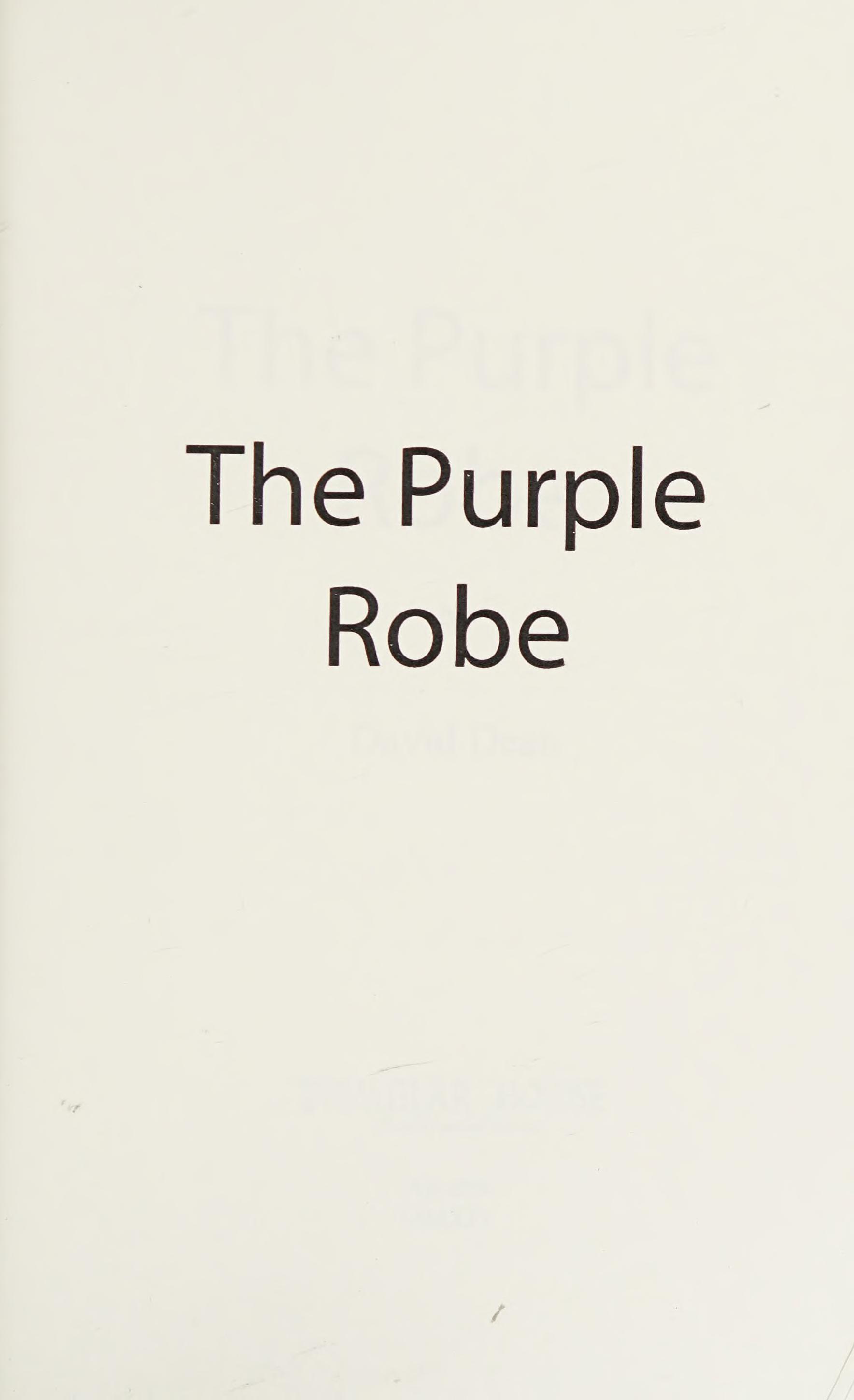 The Purple Robe