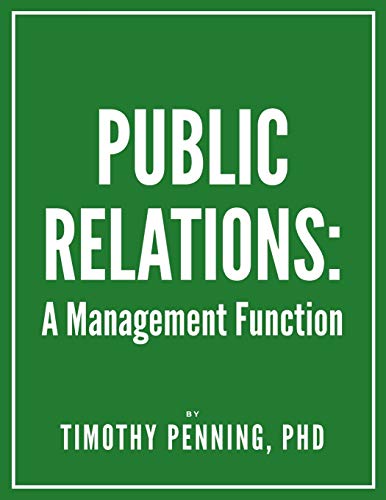Public Relations: A Management Function