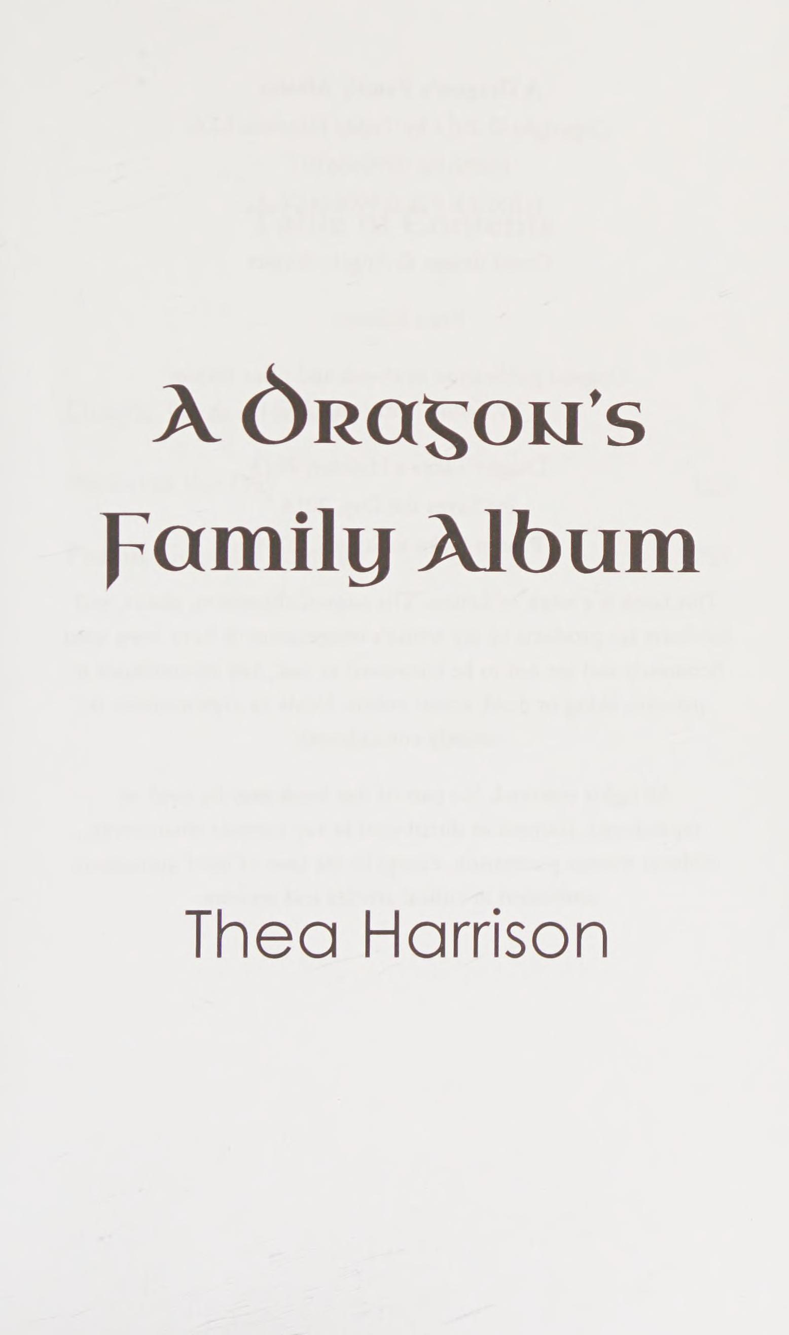 A Dragon's Family Album