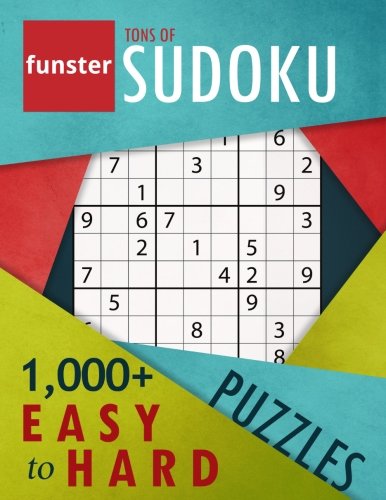 Funster Tons of Sudoku 1 000 Easy to Hard Puzzles