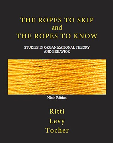 The Ropes to Skip and the Ropes to Know, Ninth Edition