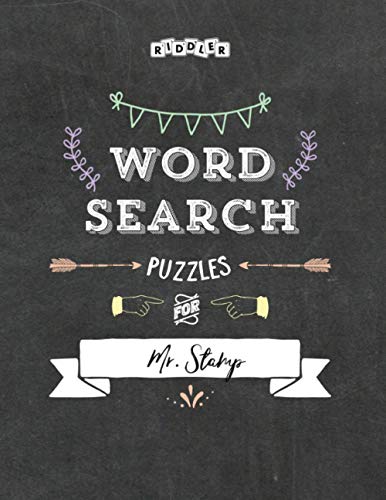 Word Search Puzzles for Mr. Stamp