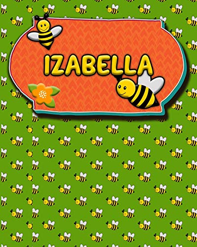 Handwriting Practice 120 Page Honey Bee Book Izabella