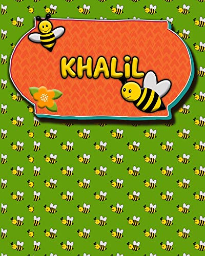 Handwriting Practice 120 Page Honey Bee Book Khalil