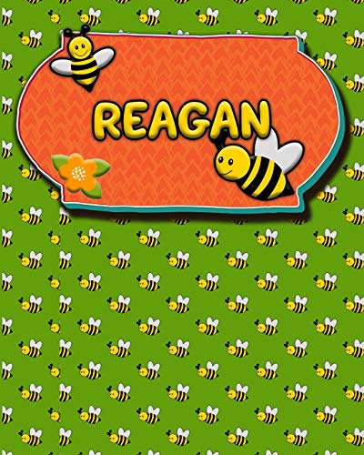 Handwriting Practice 120 Page Honey Bee Book Reagan