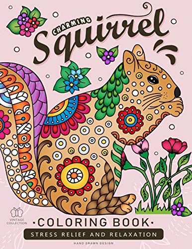 Squirrel Coloring Book