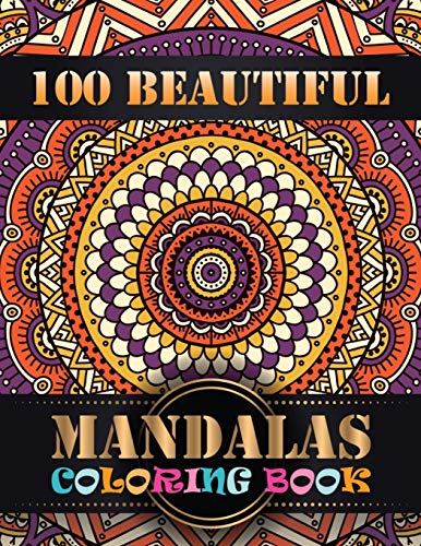100 Beautiful Mandalas Coloring Book